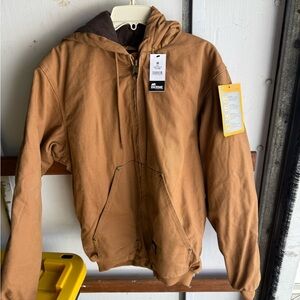 Berne Men’s Brown Hooded Jacket